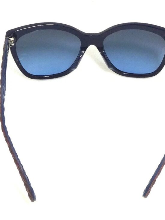 Auth CHANEL CC Logo Sunglasses Navy/Burgundy Plastic - e61907i main image 10